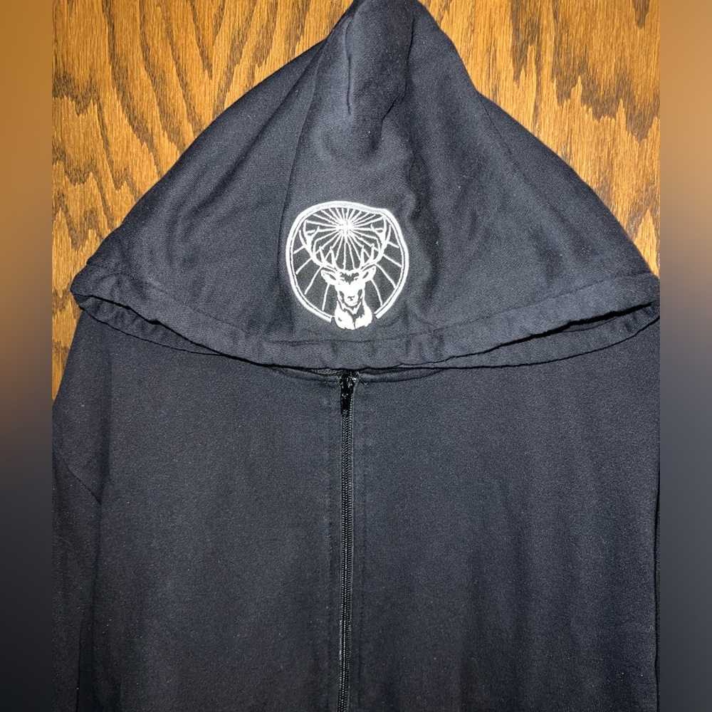 Jäegermeister brand zip up hoodie